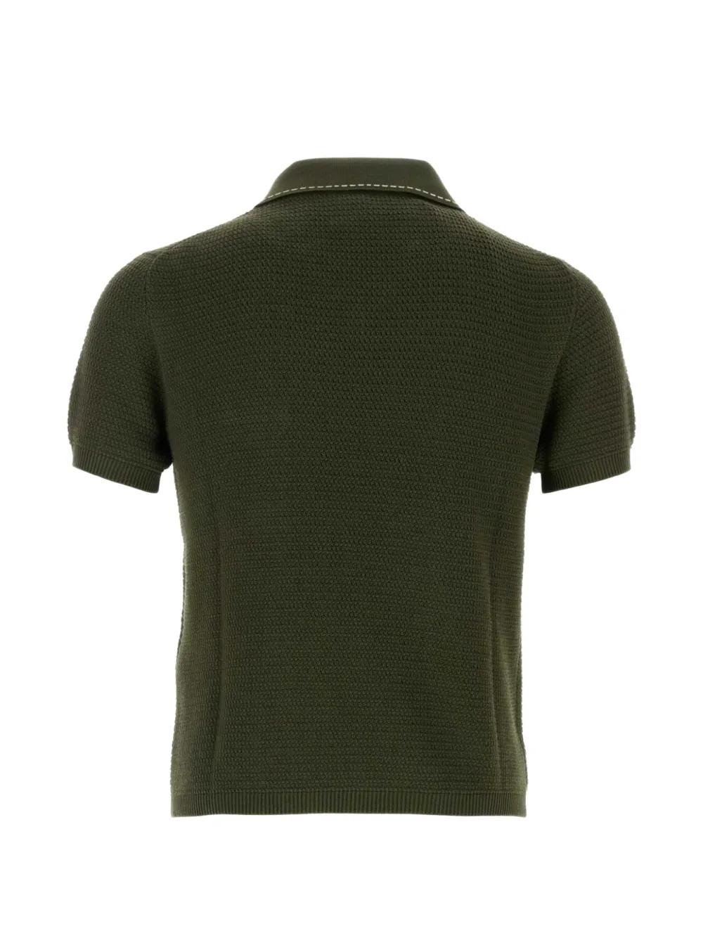 Versace T-shirt met polokraag Groen