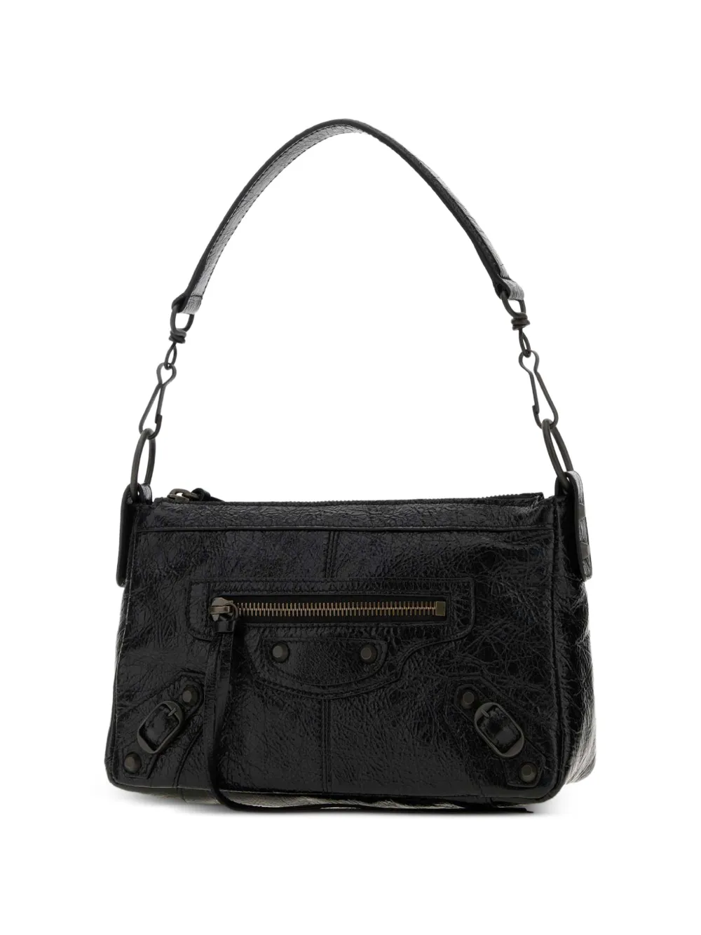 BALENCIAGA Xs Neo Cagole Leather Shoulder Bag | Smart Closet