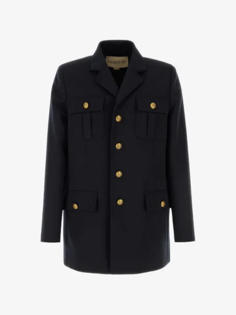 Valentino Garavani buttoned coat