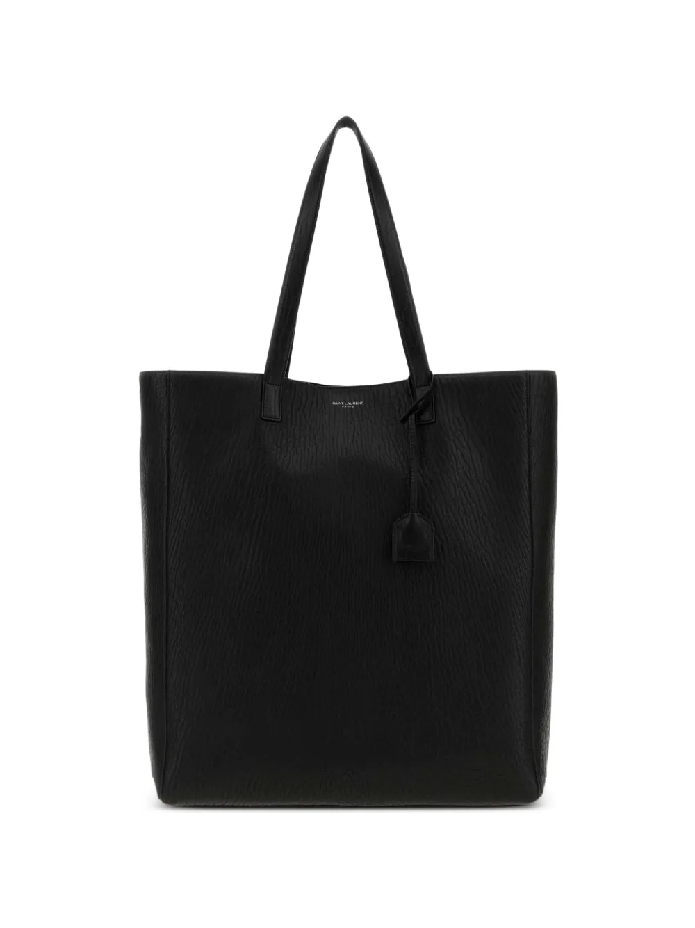 Saint Laurent Bold leather tote bag - Black