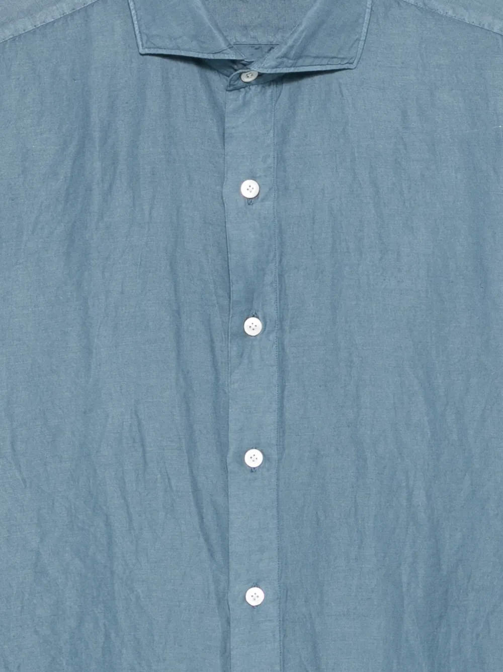Finamore 1925 Napoli Button-down overhemd Blauw