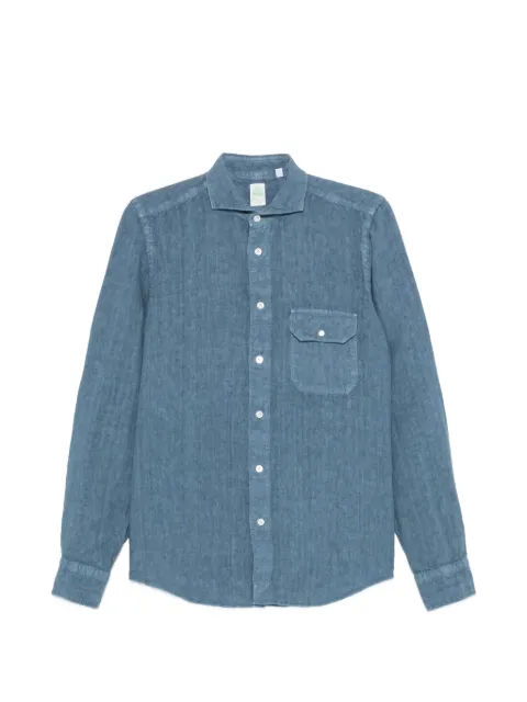 Finamore 1925 Napoli button-down flap-pocket shirt