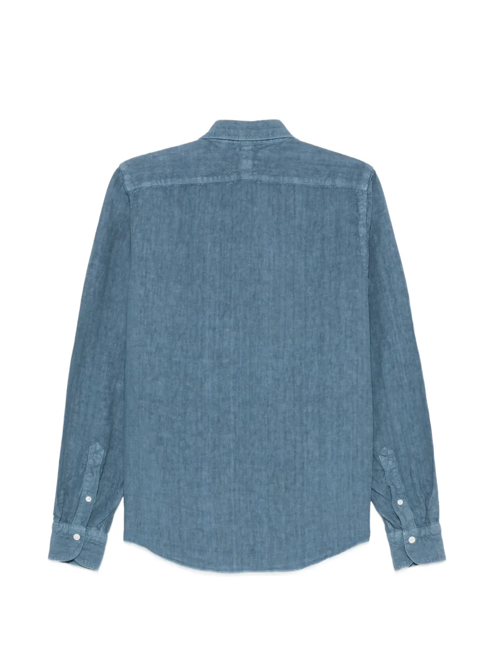 Finamore 1925 Napoli Button-down overhemd met klepzak Blauw