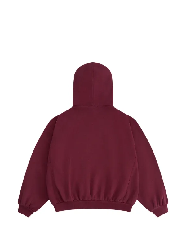 GOSHA RUBCHINSKIY logo-print Oversized Hoodie | Red | FARFETCH AO