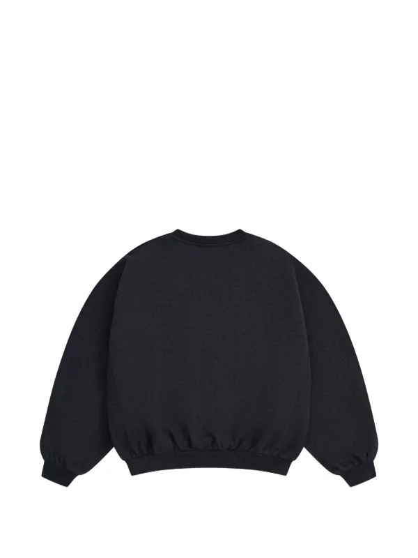 GOSHA RUBCHINSKIY logo-print Oversized Sweater | Grey | FARFETCH