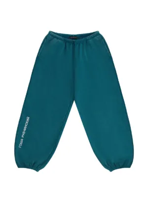GOSHA RUBCHINSKIY ロゴ トラックパンツ | ブルー | FARFETCH JP