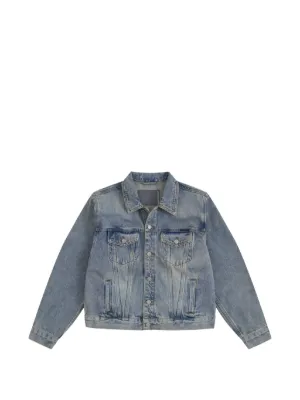 FEAR OF GOD ESSENTIALS ジップアップ デニムジャケット | ブルー