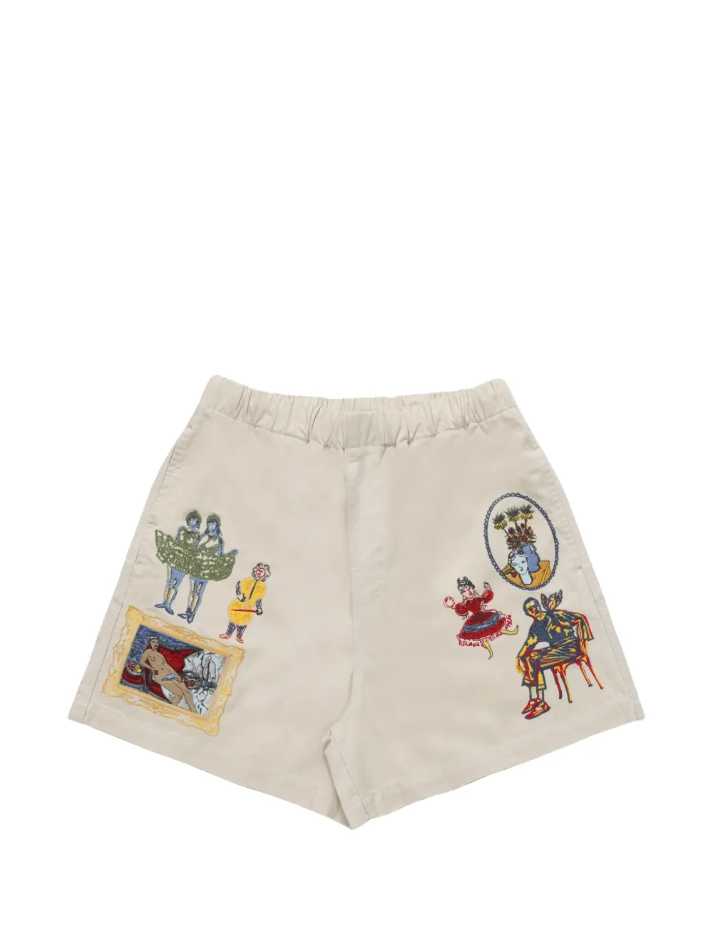 Samuel Zelig Northfield shorts - Neutrals
