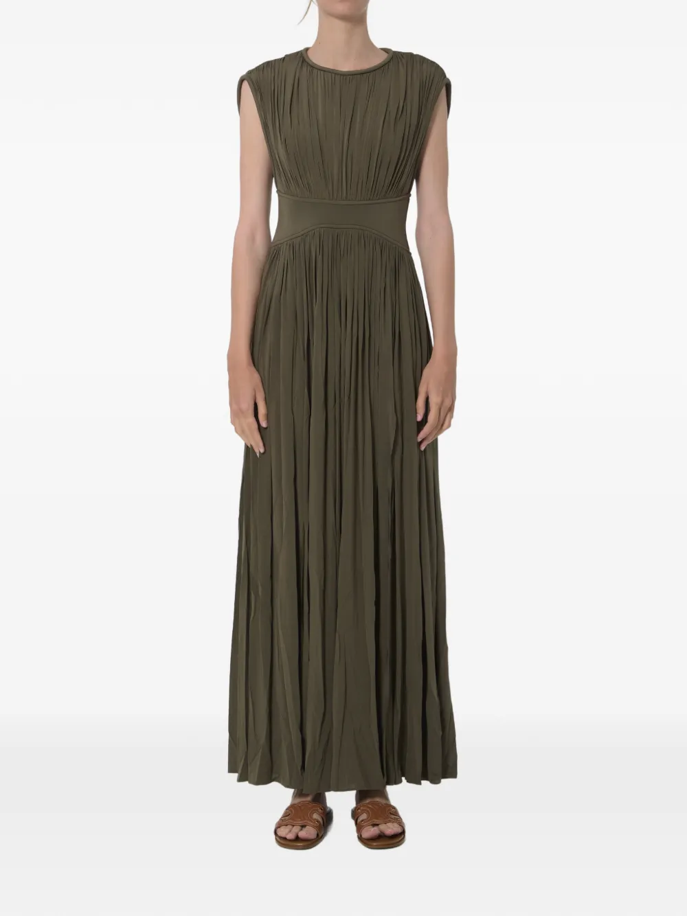 ZIMMERMANN Luna column dress - Grün