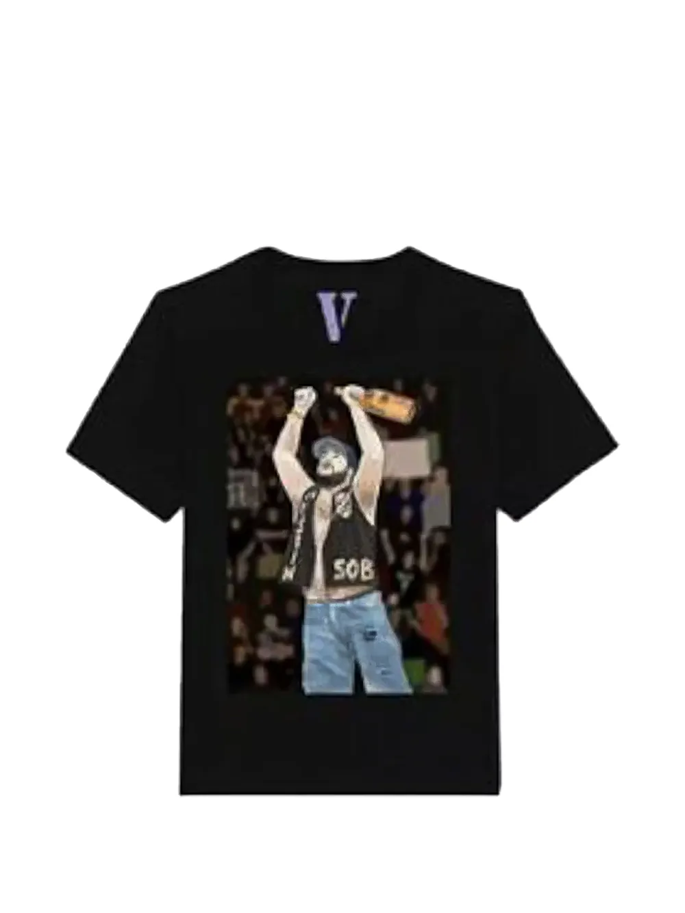 Vlone Yams Day graphic-print T-shirt - Nero