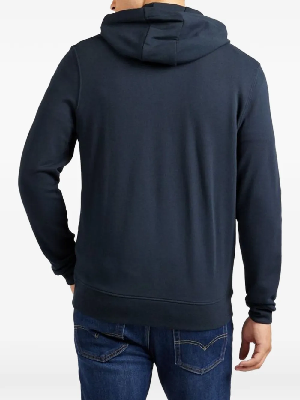Lyle & Scott Hoodie met geborduurd logo Blauw
