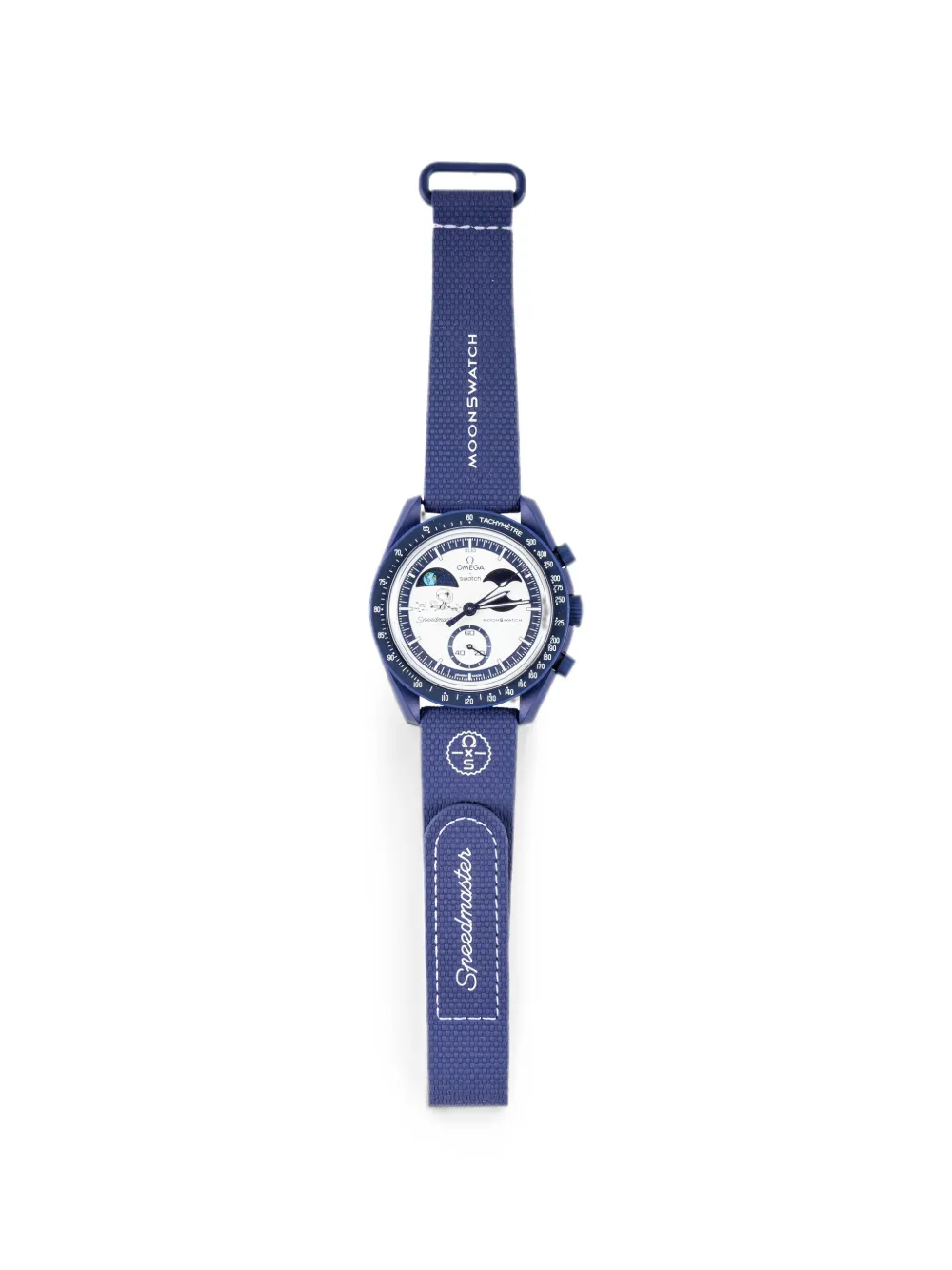 Swatch x Omega Bioceramic MoonShine 42mm watch - Bianco