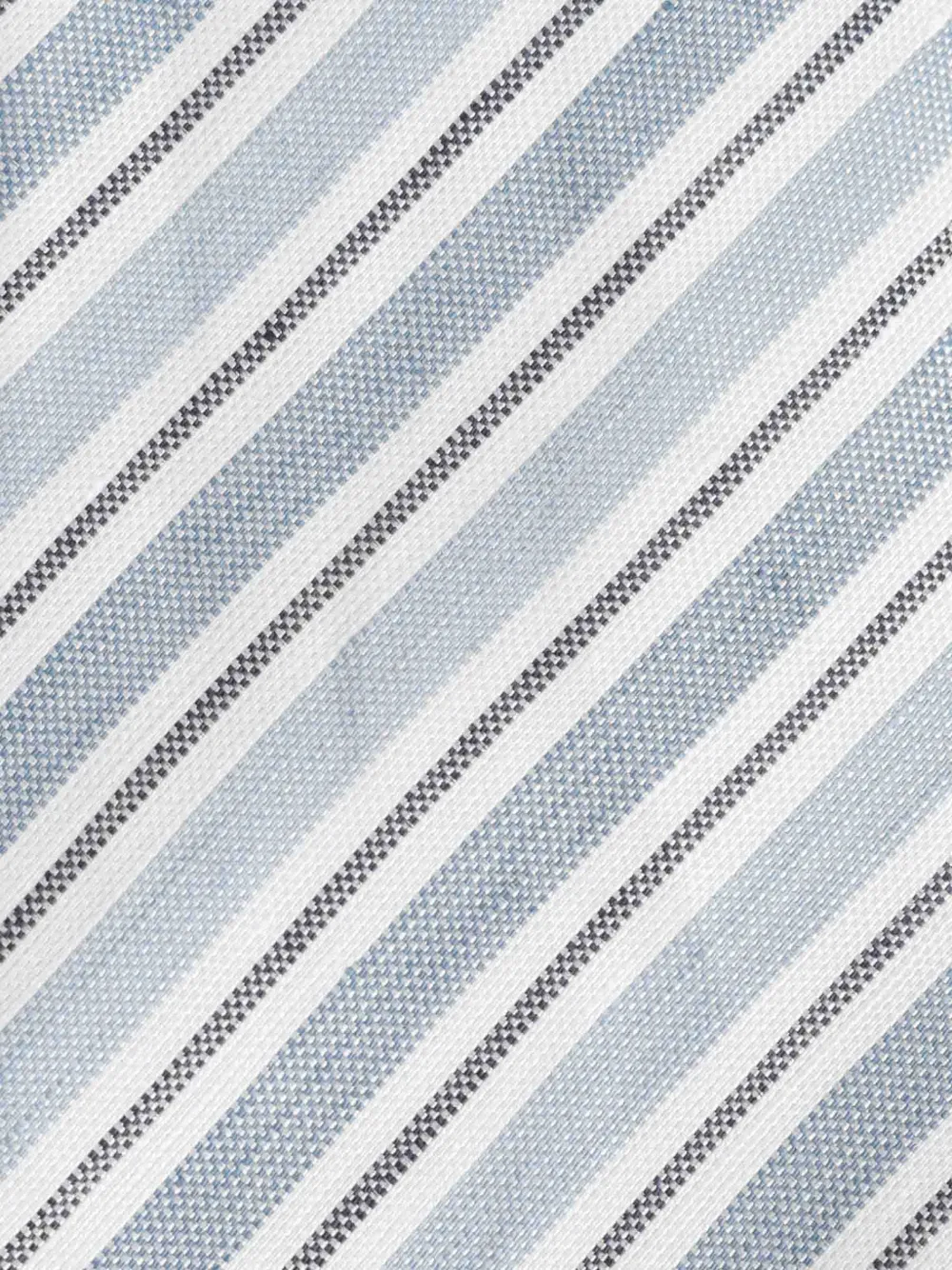 Zegna Gestreepte stropdas Blauw
