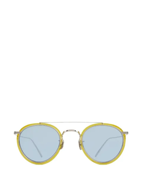 Eyevan7285 round-frame double-bridge sunglasses