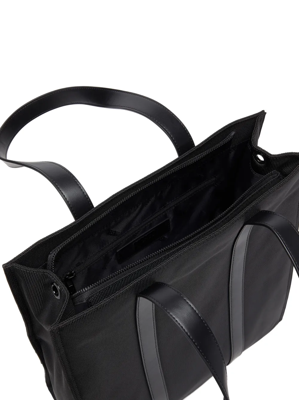 Diesel Shopper met meerdere vakken Zwart