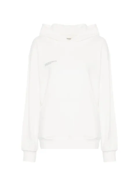Pangaia hoodie de algodón con logo estampado