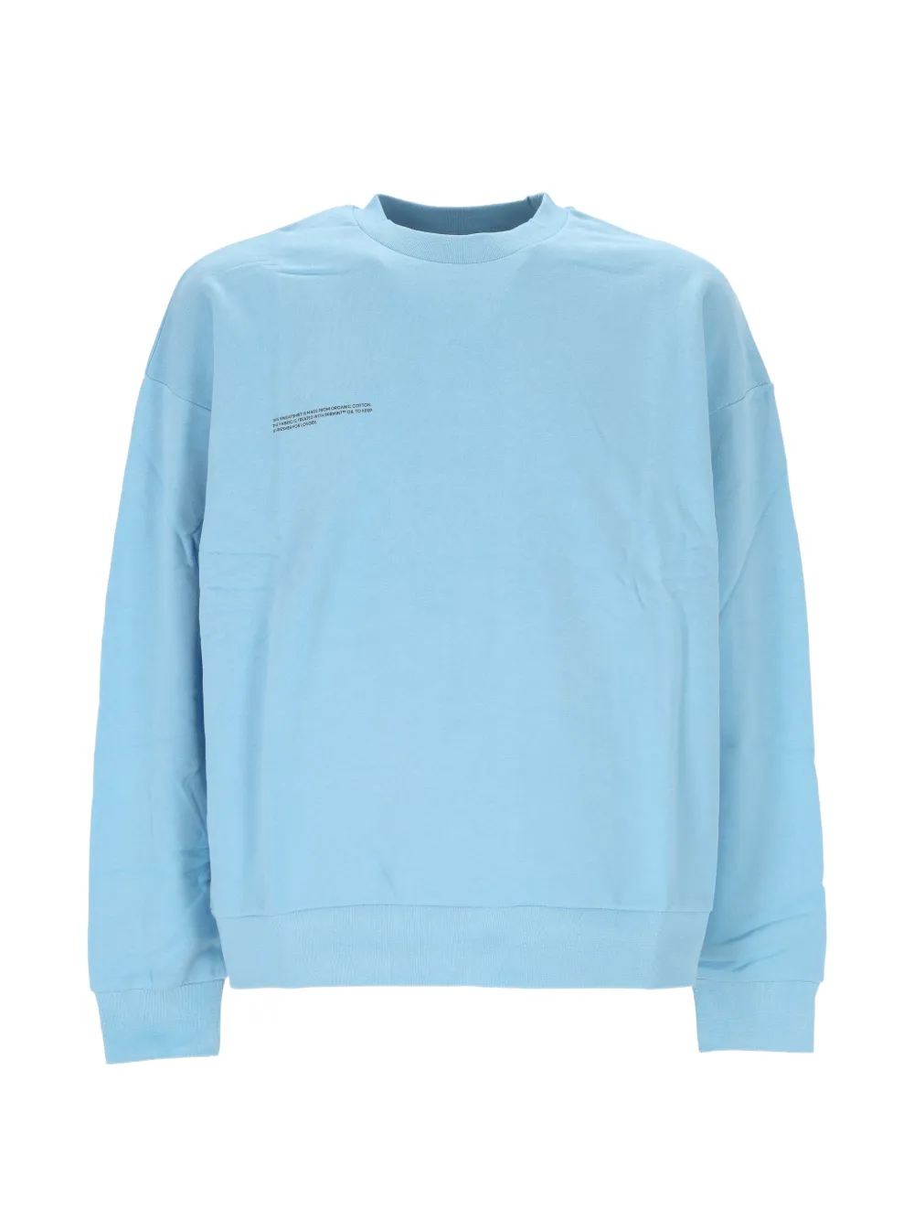 Pangaia logo-print sweatshirt - Blu