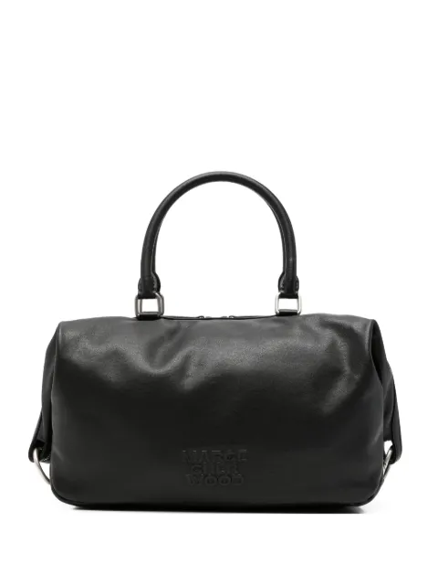 Marge Sherwood Dumpling Tote Bag aus Leder mit Logo-Prägung