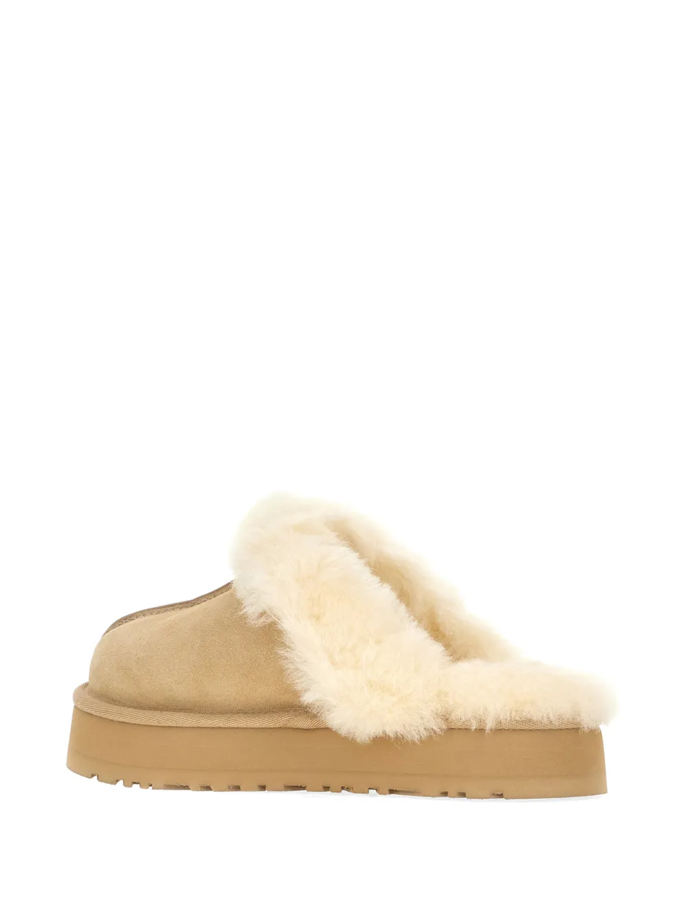 UGG Disquette muiltjes met lammy afwerking Beige