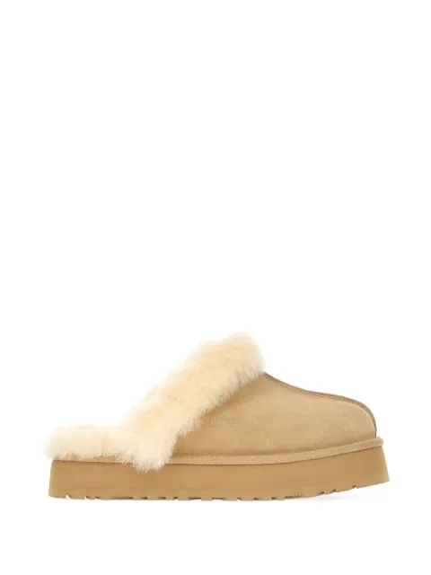 UGG Mule Disquette com acabamento de pelos