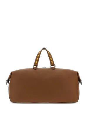 Kenzo Paper Leather Shoulder Bag | Brown | FARFETCH ZA