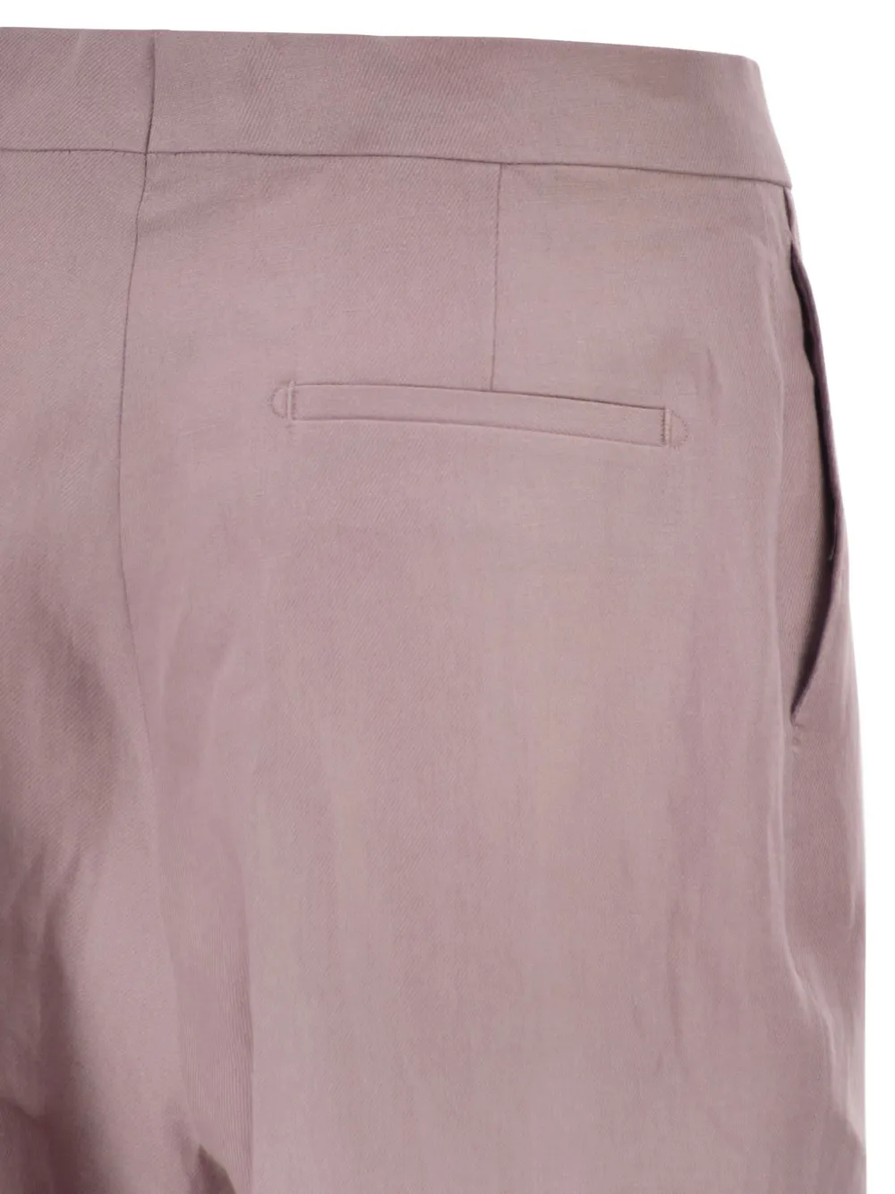 Tagliatore Linnen broek Roze