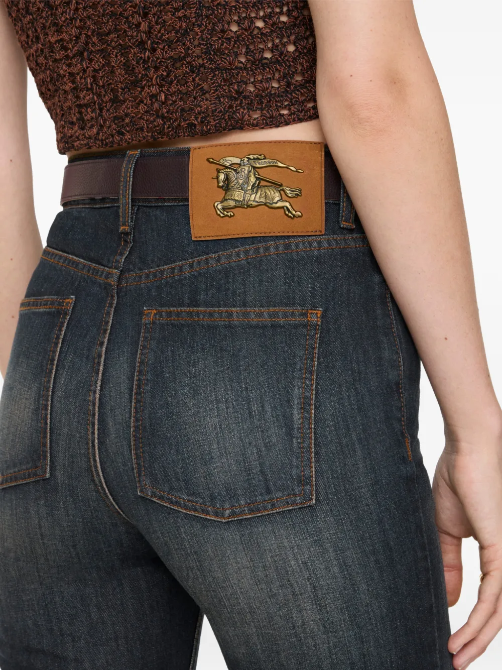 Burberry Bootcut jeans Blauw