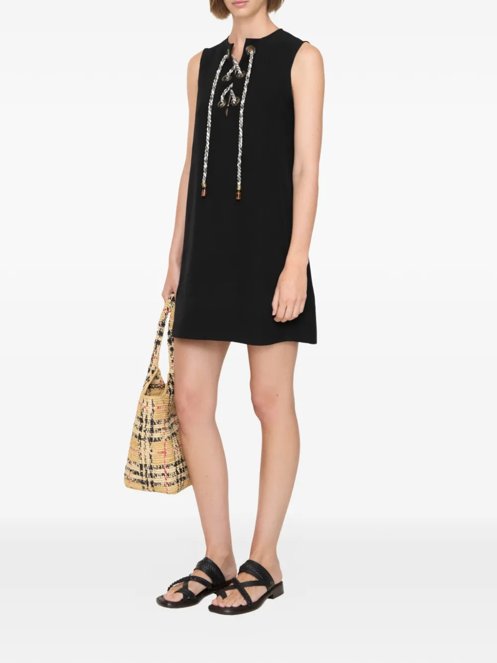 Burberry Cady jurk Zwart
