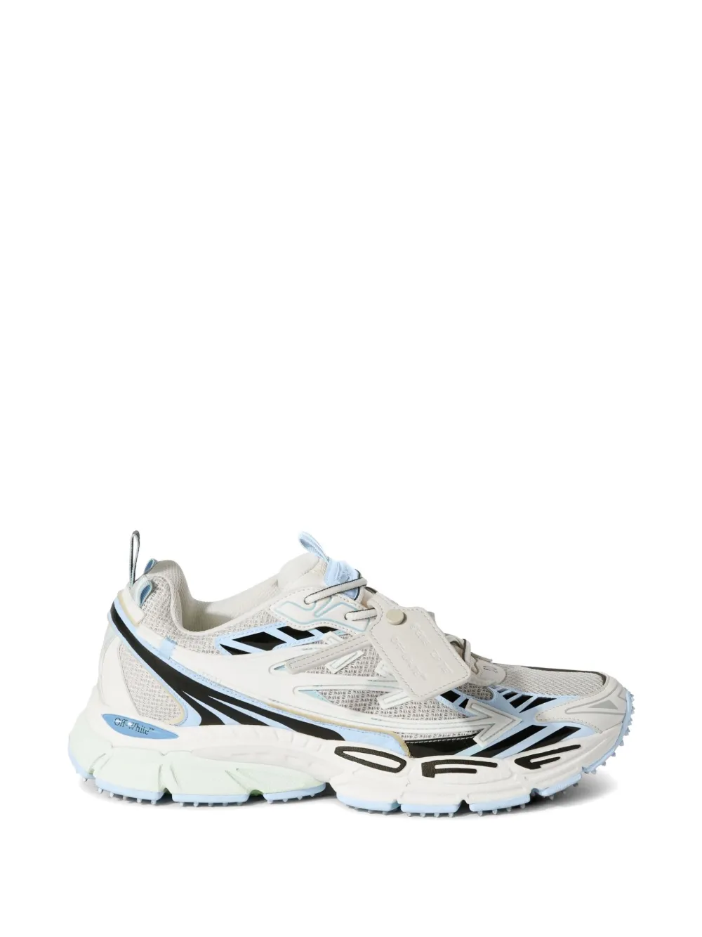 Off-White Be Right Back panelled sneakers - Weiß