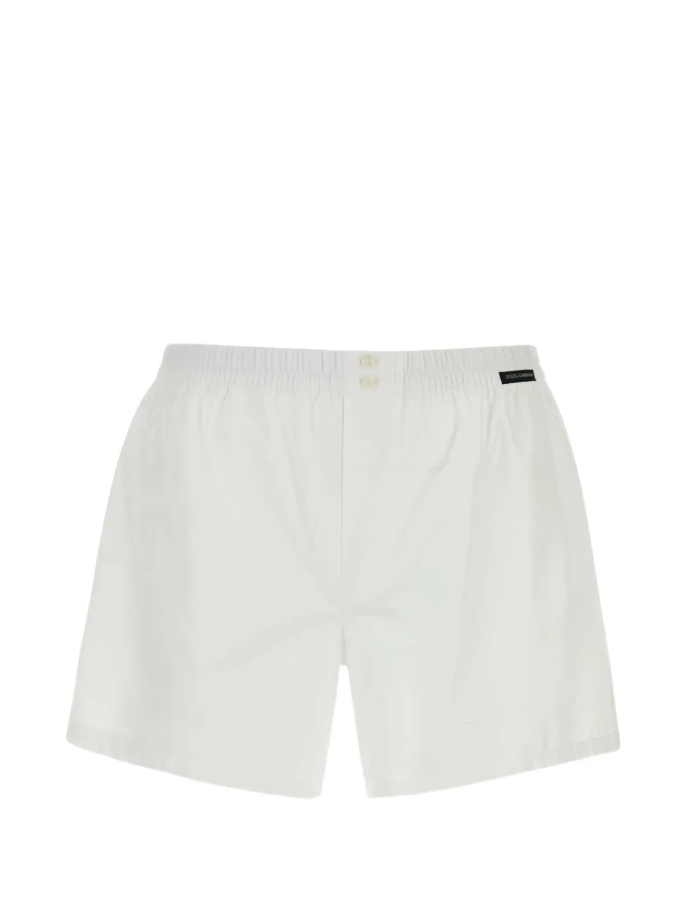 Dolce & Gabbana logo-detail cotton boxers - Bianco