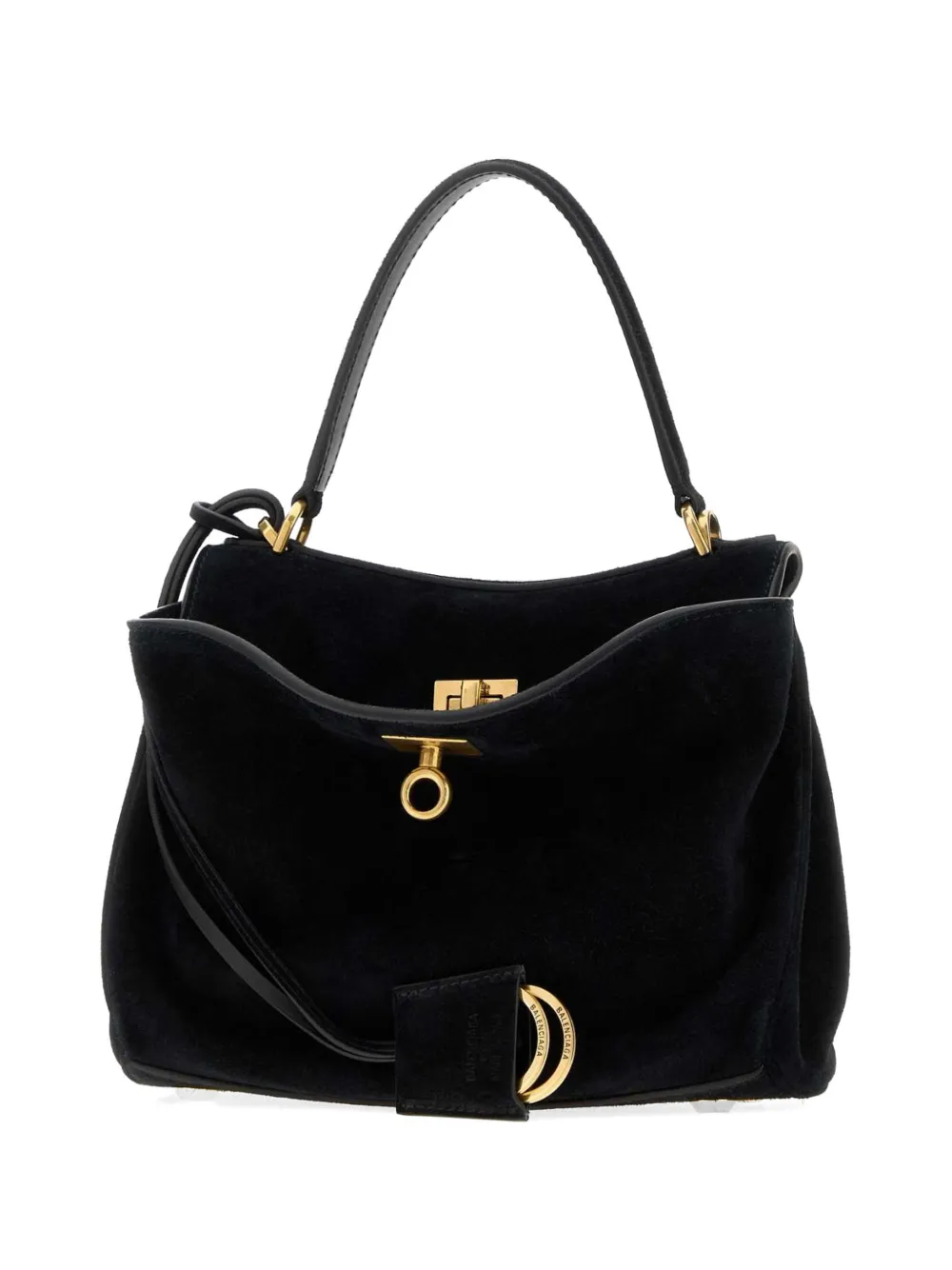 Balenciaga mini Rodeo leather tote bag - Nero