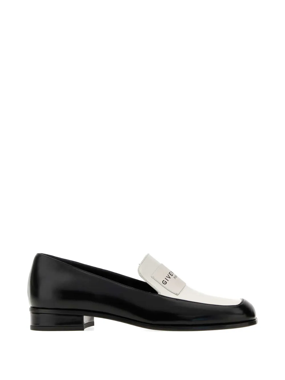 Givenchy Tux bicolor leather loafers - Black