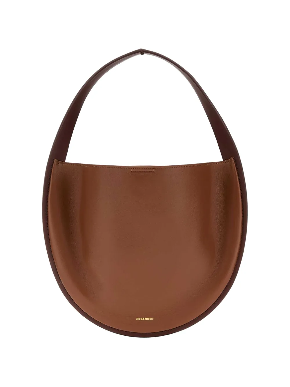 Jil Sander Pivot leather tote bag - Toni neutri