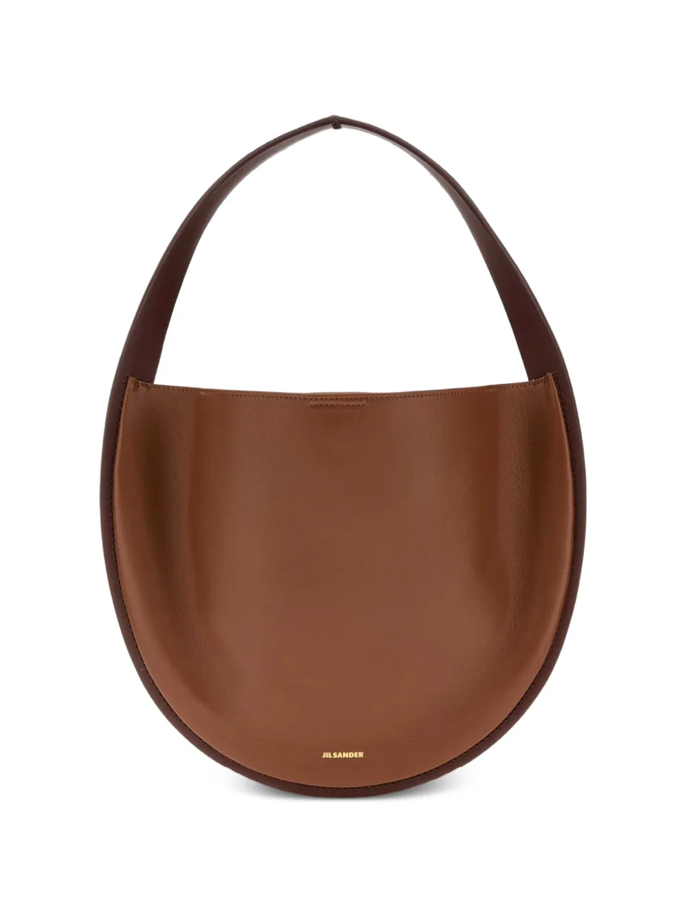 Jil Sander Pivot leather tote bag - Toni neutri