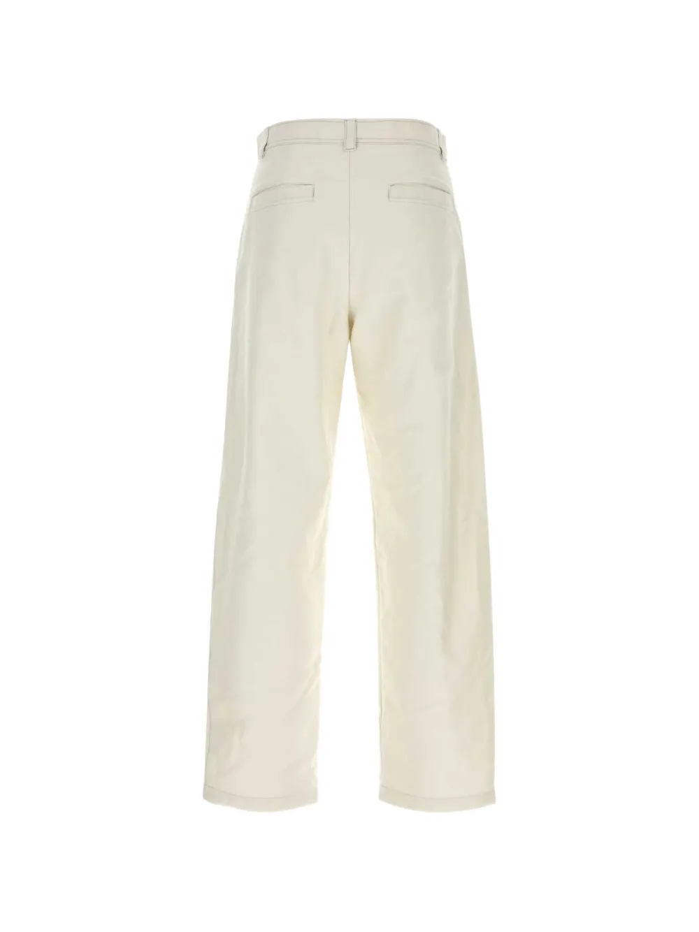 A.P.C. Katoenen straight broek Wit