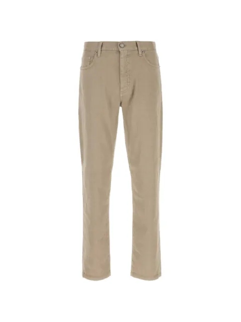 Zegna stretch linen-blend trousers