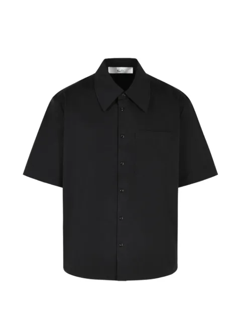 Séfr Waylon wide-collar shirt