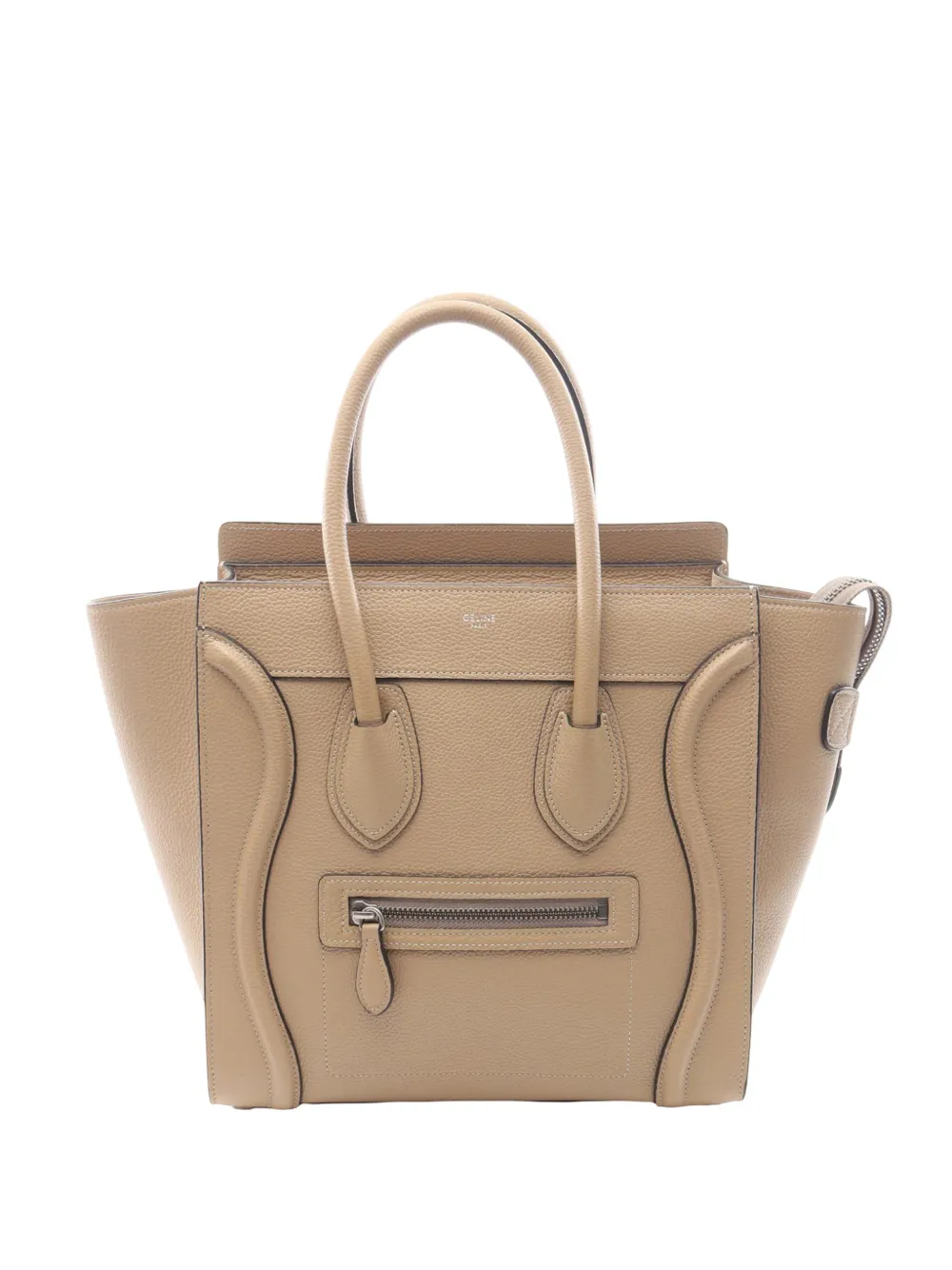 Celine Pre-Owned 2010-2026 Micro Luggage Tote handbag - Nude