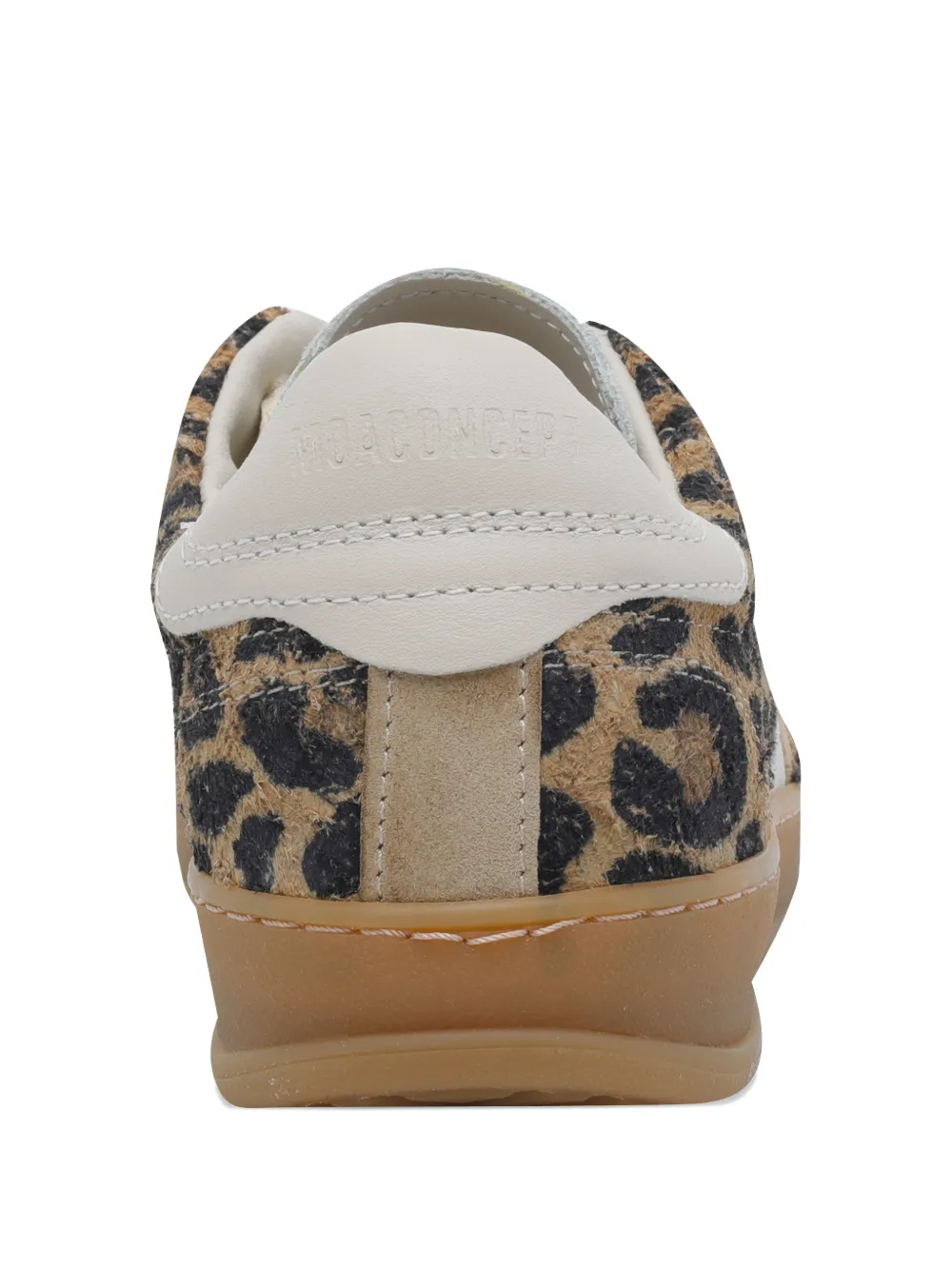 MOA CONCEPT Club Deluxe leopard-print sneakers Beige