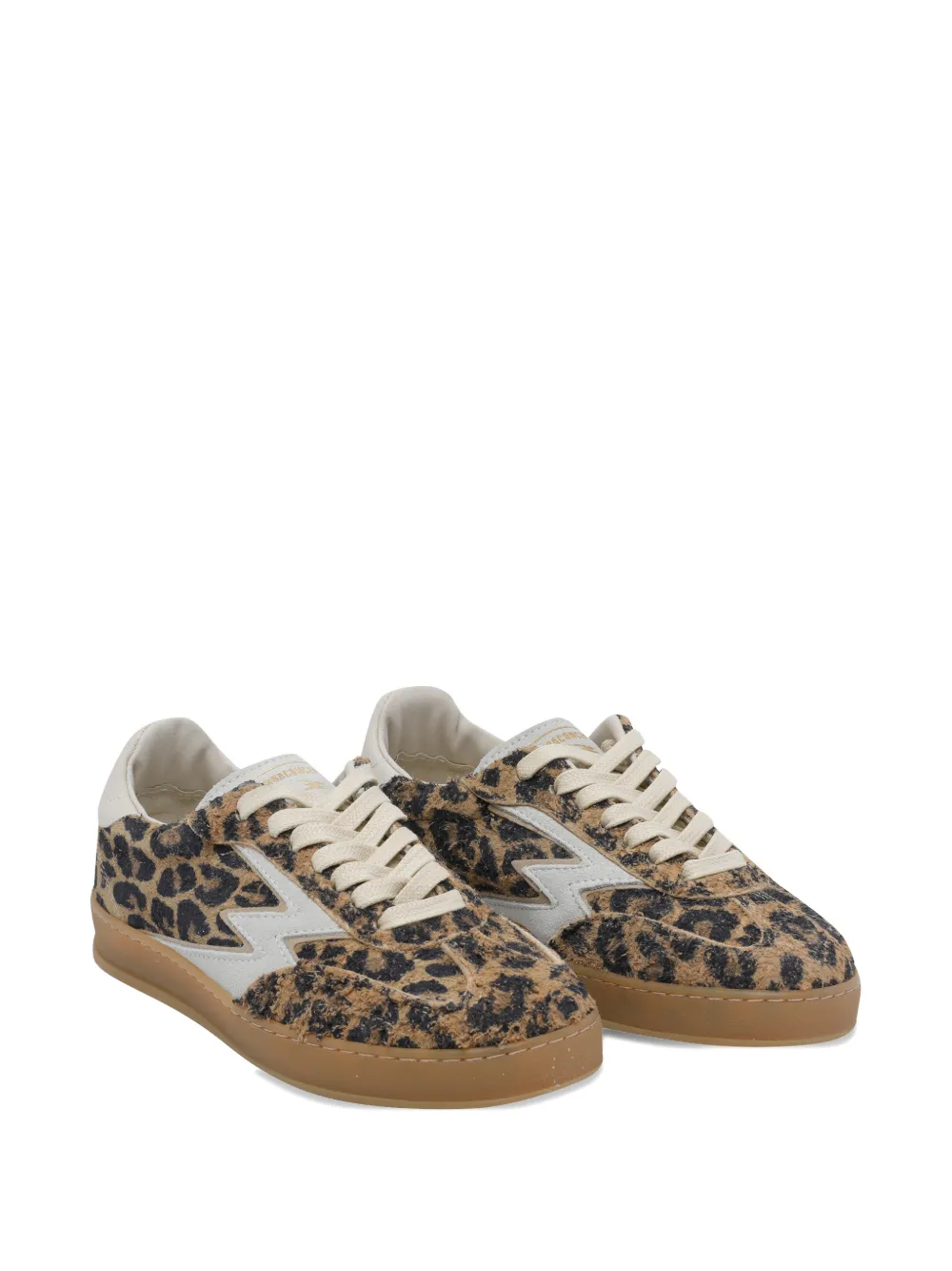 MOA CONCEPT Club Deluxe leopard-print sneakers Beige