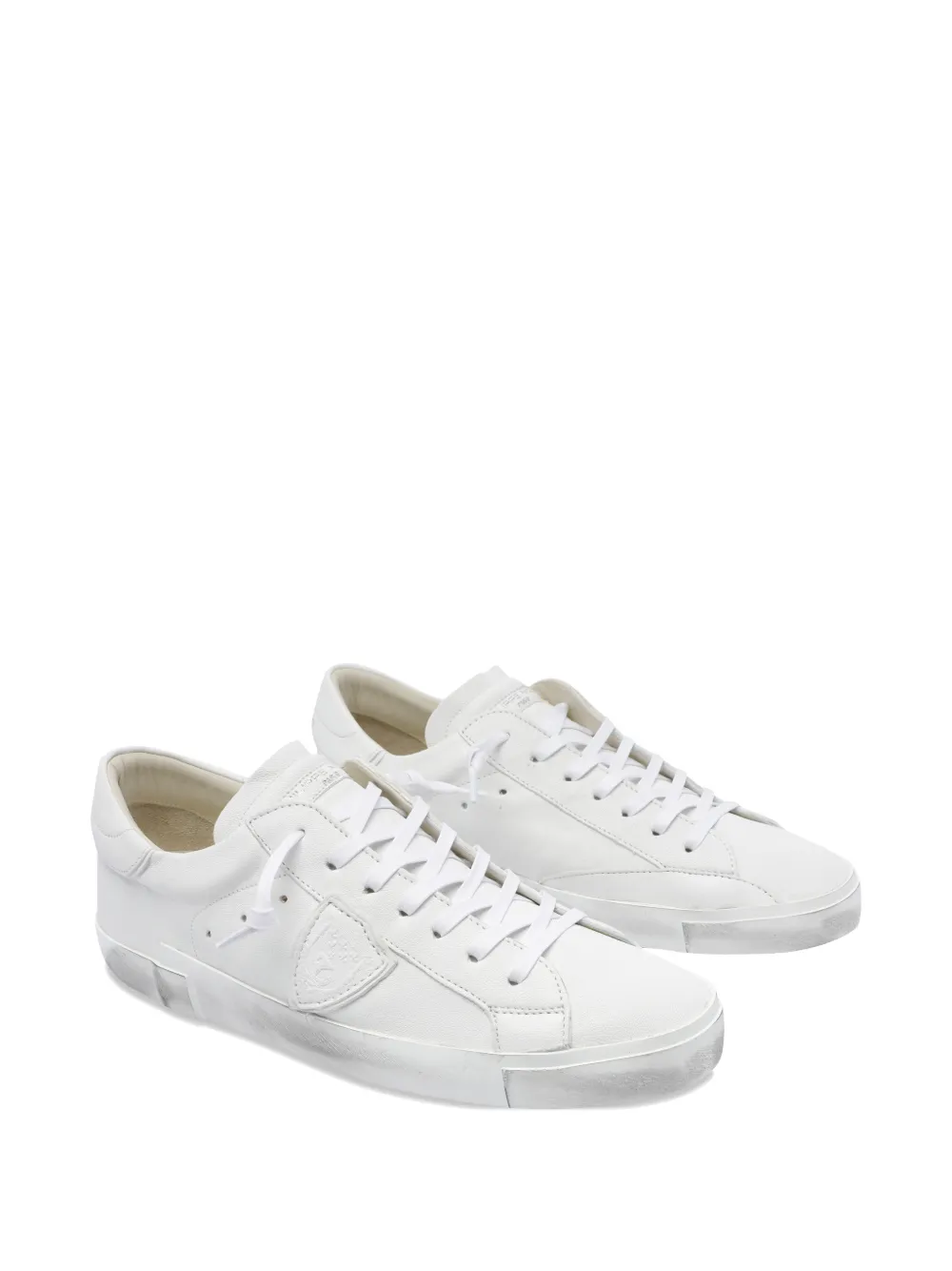 Philippe Model Paris PRSX logo-patch sneakers Wit