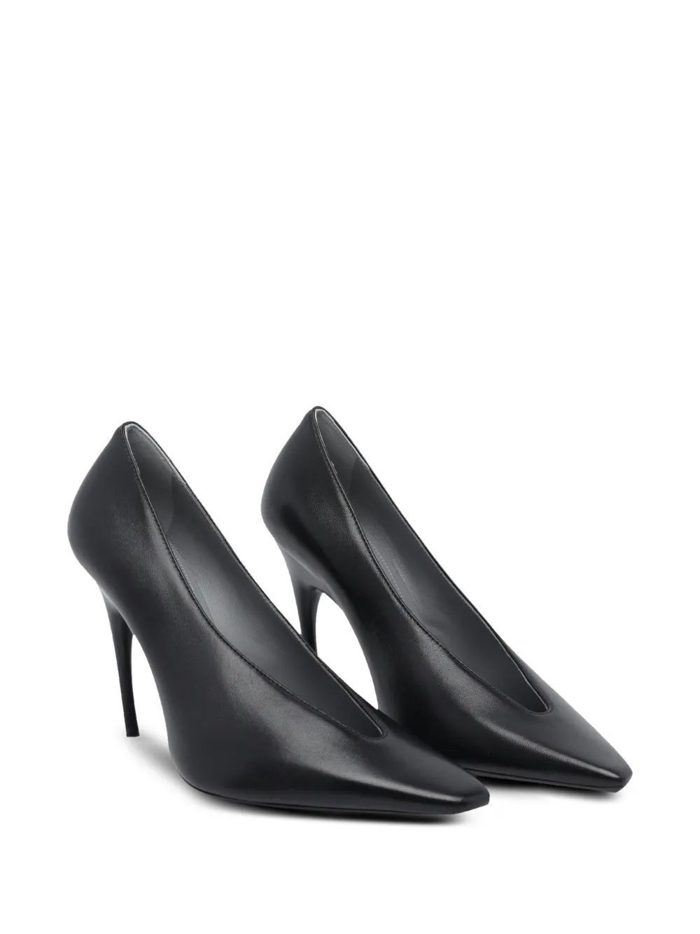Balenciaga Duchesse 105 mm leren pumps Zwart