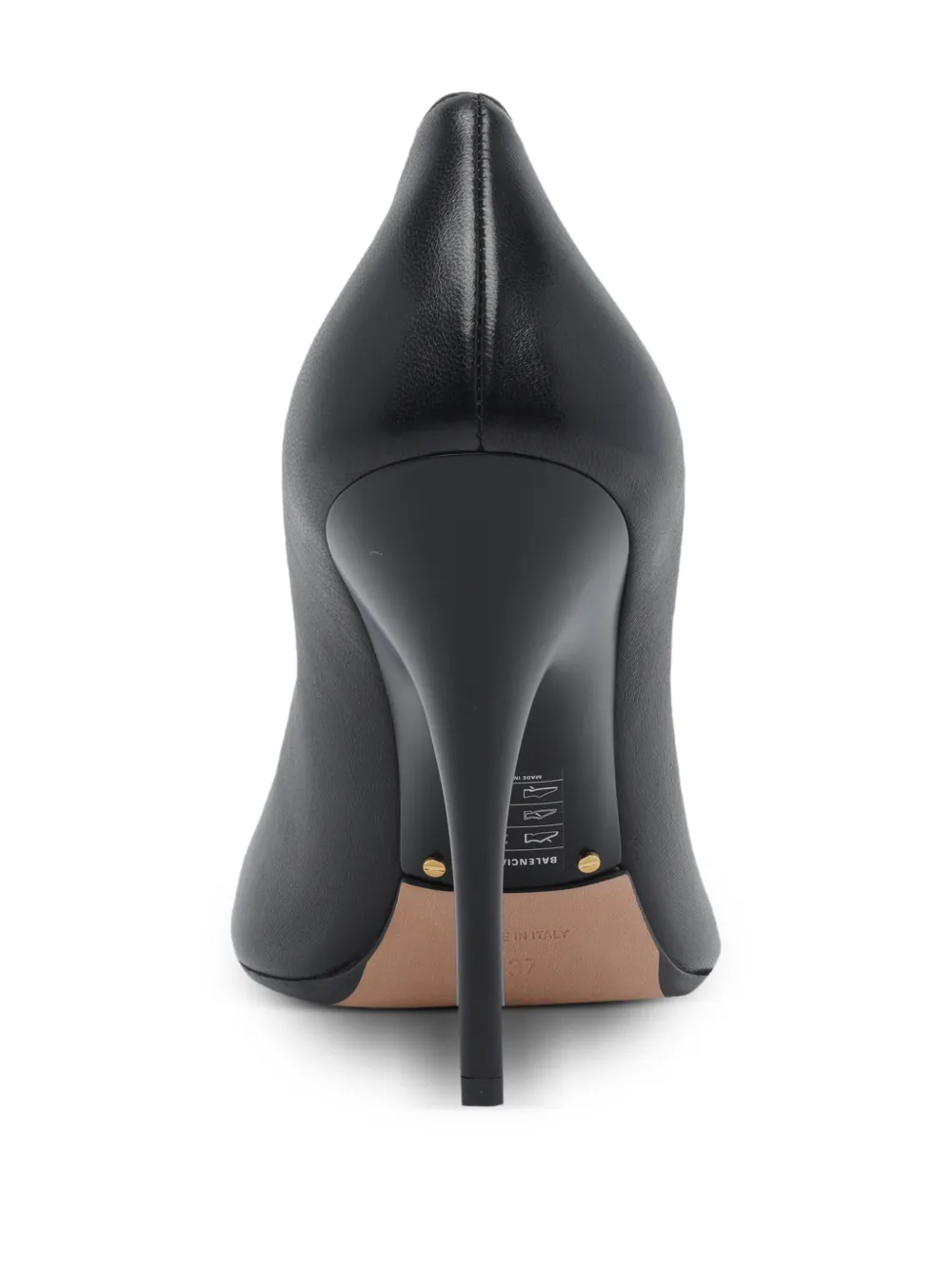 Balenciaga Duchesse 105 mm leren pumps Zwart