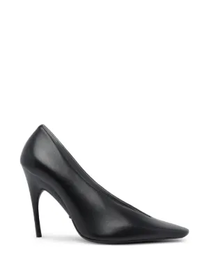 Prada サテンパンプス | ブルー | FARFETCH JP
