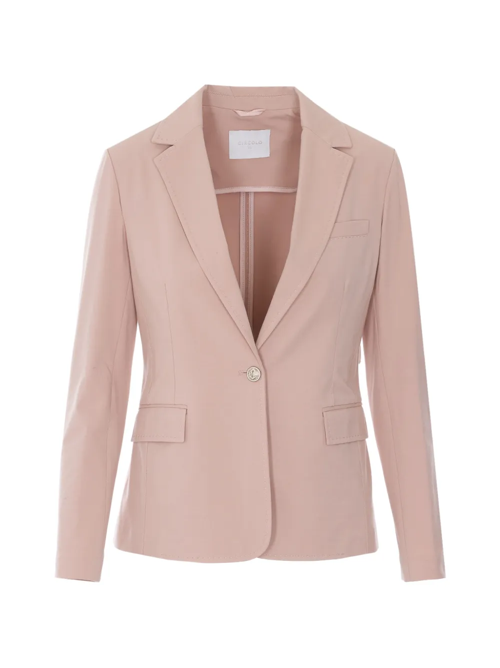 Circolo 1901 single-breasted peak-lapels blazer - Rosa