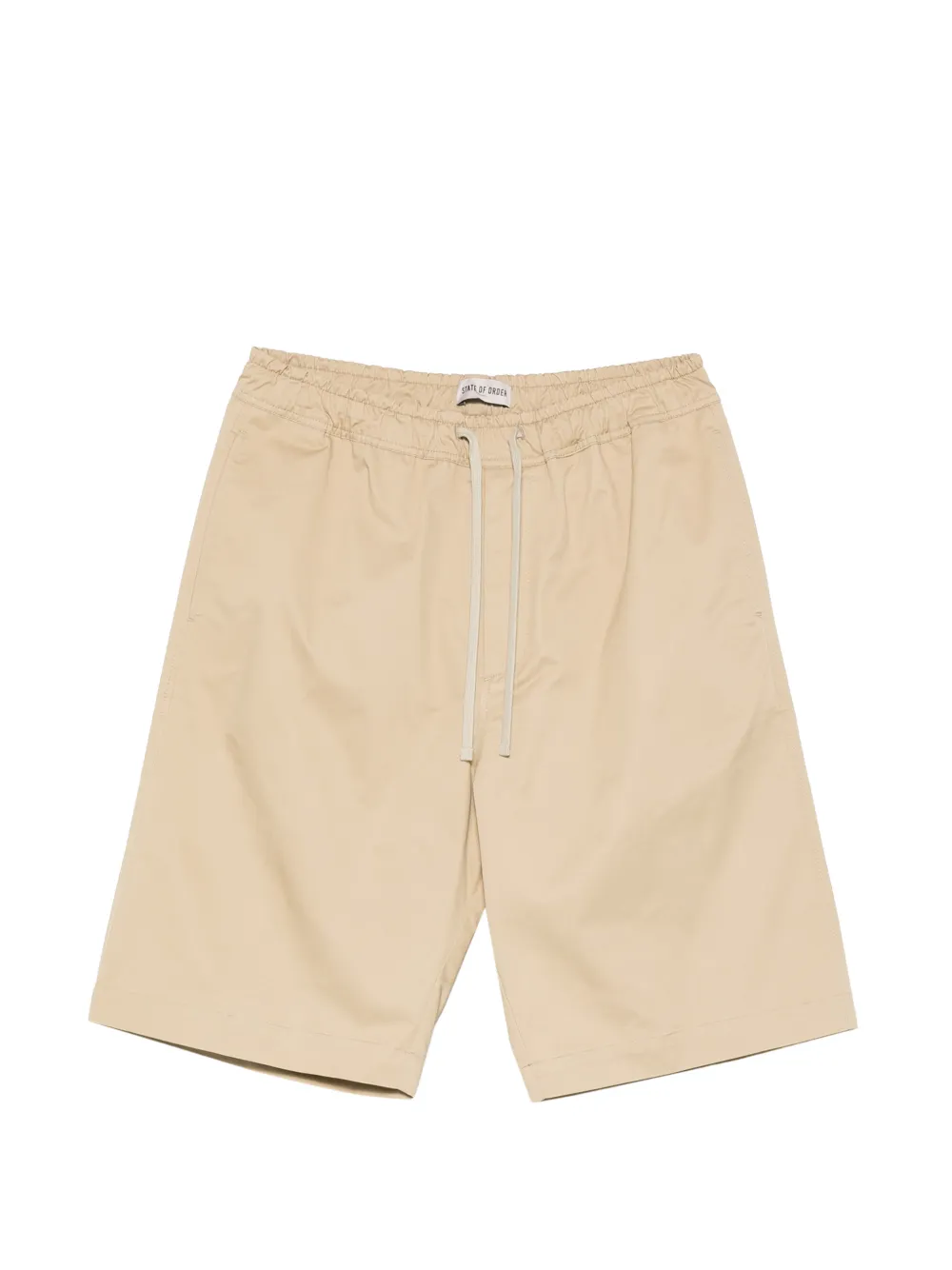 STATE OF ORDER elasticated-waistband shorts - Toni neutri