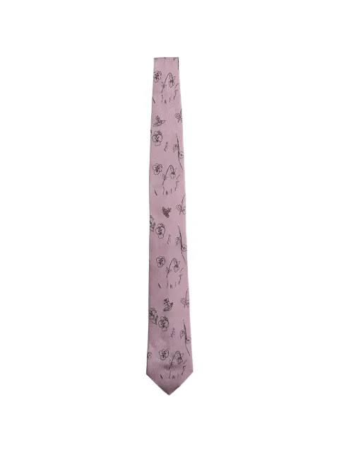 Vivienne Westwood floral-print tie