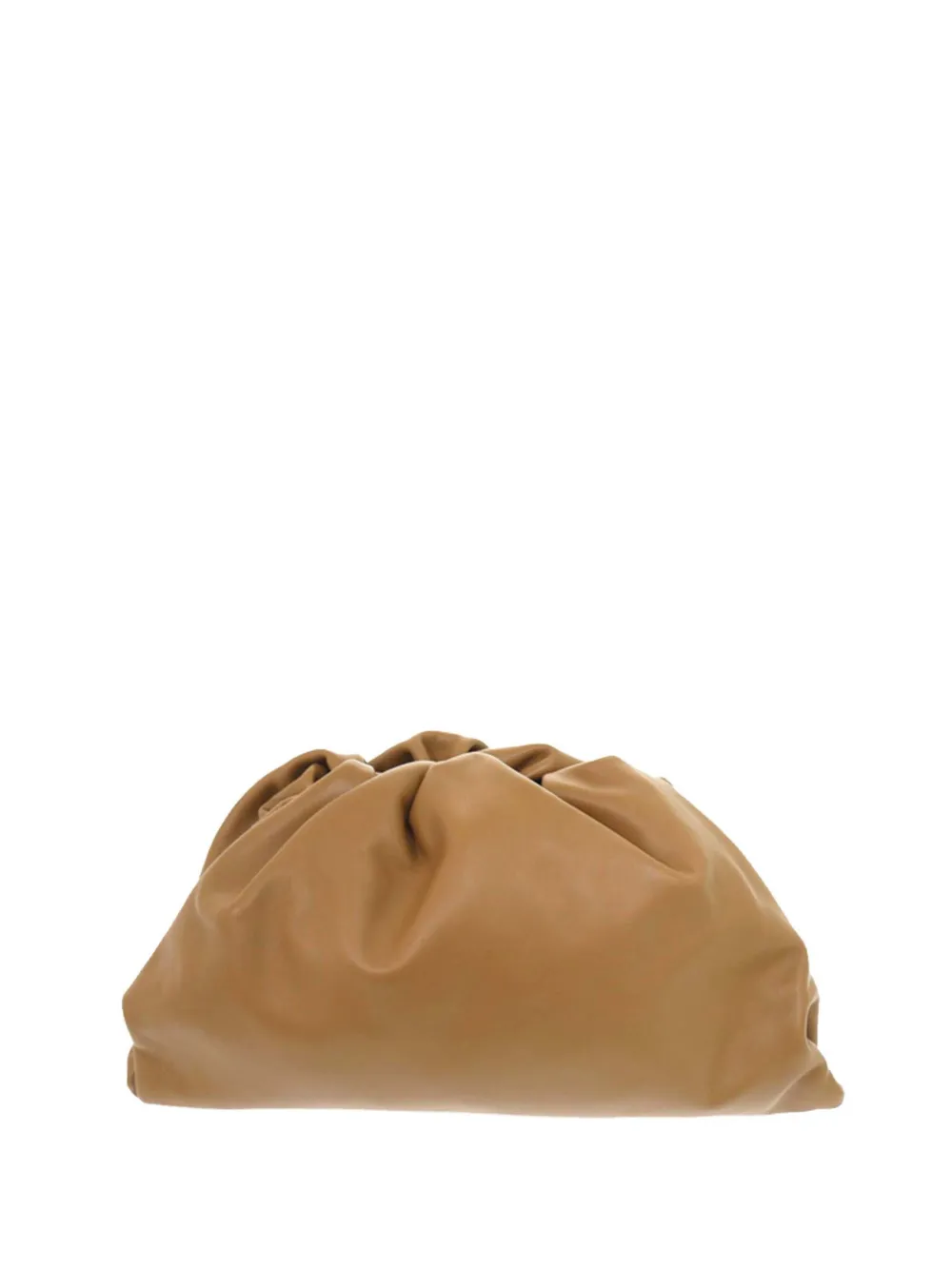 Bottega Veneta Pre-Owned 2012-2026 Lambskin The Pouch clutch bag - Brown