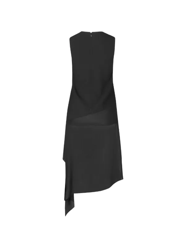 michael kors asymmetrical dress Collection Asymmetric Veiled Midi | Black grazing slit event:Party Red - Spaghetti Straps US Size:00