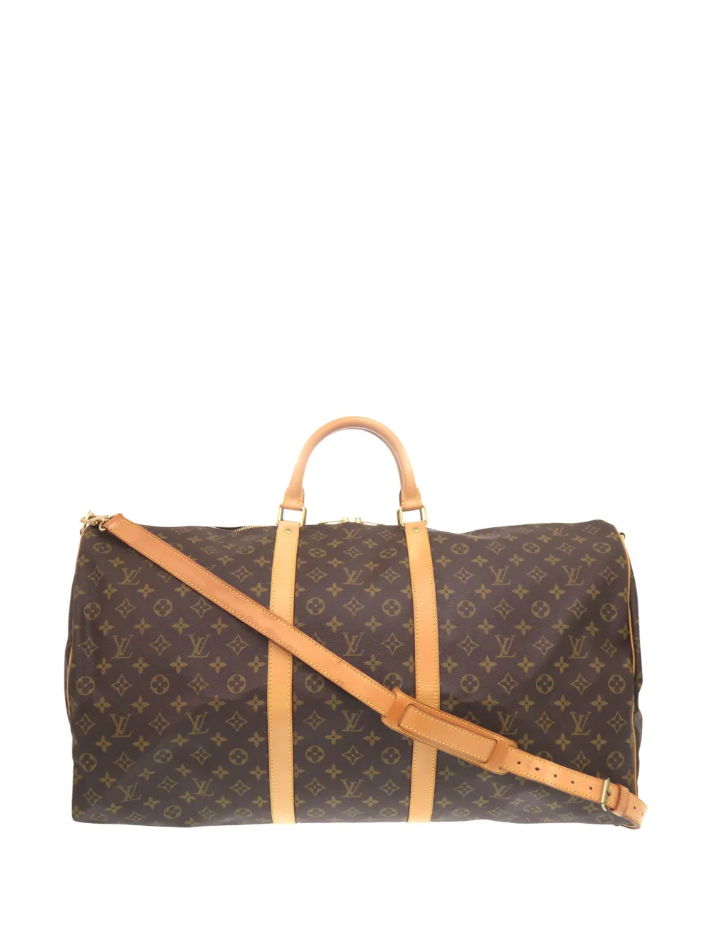 Louis Vuitton Pre-Owned 2006 Monogram Keepall Bandouliere 60 travel bag - Marrone